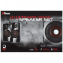 Altavoces TRUST Gxt 38 Tytan 2.1 60W 3.5MM Negros (19023)