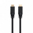Nanocable HDMI A/m a HDMI A/m 25M Negro  NANO