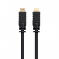 Nanocable HDMI A/m a HDMI A/m 25M Negro  NANO