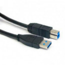 Cable Usb-a 3.0/M a Usb-b/m 1,5M Azul  UNYKA