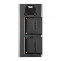 NEWELL Cargador Doble Dl-usb-c + 2 Baterías NP-F570