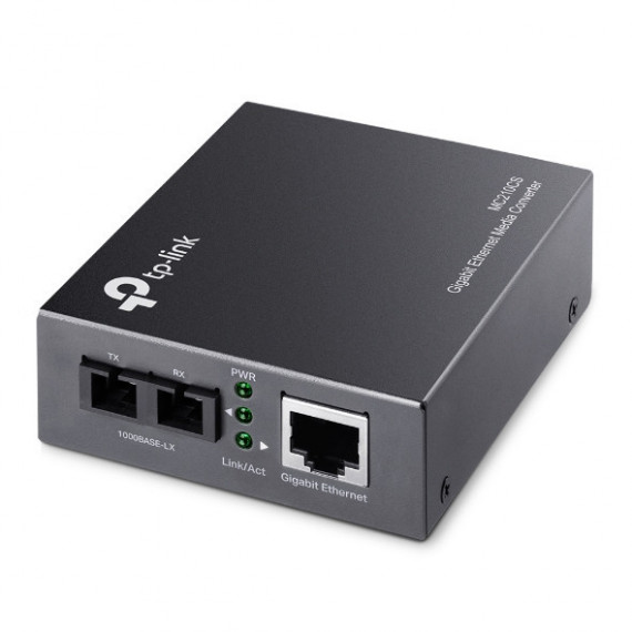 Conversor de Medios TP-LINK Monomodo Gbe (MC210CS)