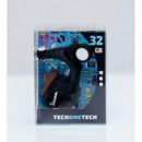 Pendrive TECH ONE TECH Moto Vespa 32GB Usb-a 2.0 Negro/marrón/blanco (TEC5150-32)