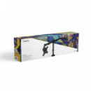 Soporte Mesa TOOQ Gira/inclina 17-27" Negro (DB1802TN-B)