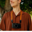PEAK DESIGN Form Leather Camera Strap Neck Amber