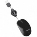Ratón TARGUS Retráctil Usb-a 1000DPI Negro (AMU75EU)