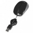 Ratón TARGUS Retráctil Usb-a 1000DPI Negro (AMU75EU)