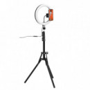 Trípode CELLY con Aro de Luz, Soporte Imantado hasta 12" (clickghostusbbk)