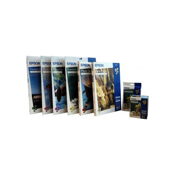 Papel Foto EPSON A4 210X297MM 100 Hojas (S041061)