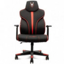 WOXTER Stinger Station Alien V2 Silla Gaming Negra/roja