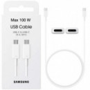 SAMSUNG Cable Usb-c a Usb-c 5A 1.8M Blanco