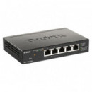 Switch D-LINK 5XRJ45 Gbe Gestionado Poe Negro (DGS-1100-05PDV2)