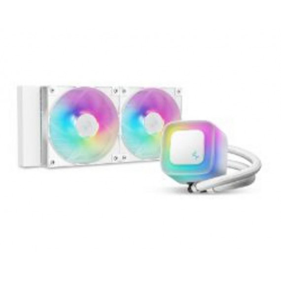 Refrigeración Líquida DEEPCOOL LE240 V2 Blanca (R-LE240-WHAMMN-G-2)