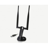 Adaptador NETIS AC1200 Dualband USB 2 Antenas Externas Negro (WF2190)