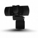 KROM Kam Webcam Full HD USB Negra con Trípode