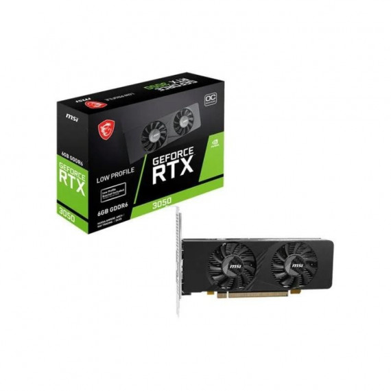 MSI Geforce Rtx 3050 Lp E 6G Oc Low Profile