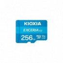 KIOXIA Exceria G2 Microsdxc 256GB U3 C10 con Adaptador Sd