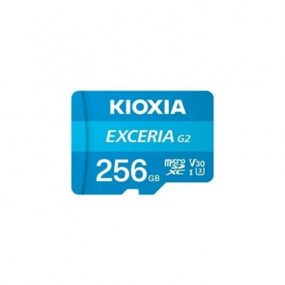 KIOXIA Exceria G2 Microsdxc 256GB U3 C10 con Adaptador Sd