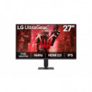 Monitor LG 27" Ultragear IPS Fhd 16:9 144HZ (27G411A-B)