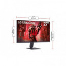 Monitor LG 27" Ultragear IPS Fhd 16:9 144HZ (27G411A-B)