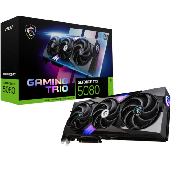 MSI Rtx 5080 16G Gaming Trio Oc, 16GB (912-V531-005)
