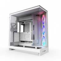 Caja NZXT H9 Flow Rgb ATX Eatx Matx Blanca (CM-H92FW-R1)