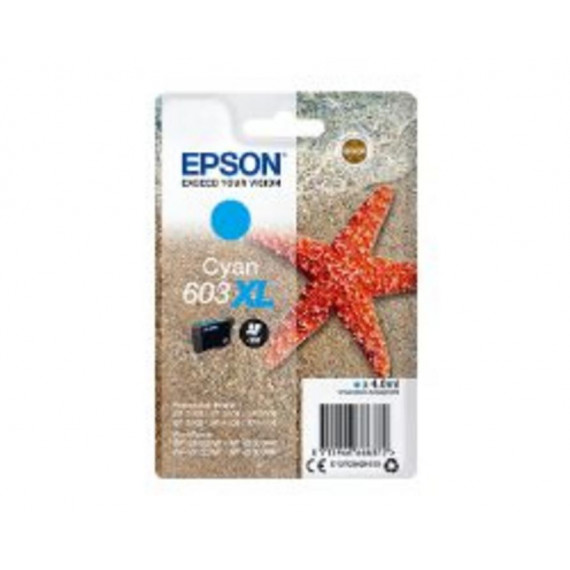 Tinta EPSON 603XL Cian 4ML (C13T03A24010)