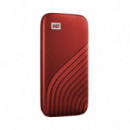 Ssd Wd My Passport 1TB Usb-c Rojo (WDBAGF0010BRD-WESN)  WESTERN DIGITAL