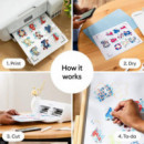CRICUT Imprimible Magnética A4 3 Hojas (CRC-2012792)
