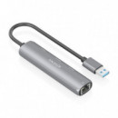 Hub AISENS Usb-a a 3XUSB-C/1XRJ45 Gris (ASUC-4P037-GR)
