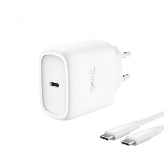 Cargador de Pared TRUST Maxo Gan 45W Usb-c para Apple (25721)