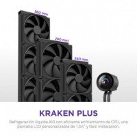 Ref. Líq. Aio NZXT Kraken Plus 360 Lcd (RL-KN360-B2)