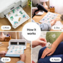 Papel Imprimible Tattoo A4 3 Hojas (CRC-2012791)  CRICUT