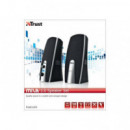 Altavoces TRUST Mila 2.0 5W 3.5MM Negros (16697)