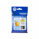 Tinta BROTHER Amarillo 200 Páginas (LC3211Y)