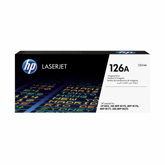 Tambor Hp Laserjet Pro 126A Negro/tricolor (CE314A)  HEWLETT PACKARD