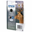 Tinta EPSON T1301 Negro 25.4ML 945 Páginas (C13T13014012)