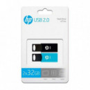 Pendrive Hp V212W 32GB USB 2.0 2 Unidades (HPFD212-32-TWIN)  HEWLETT PACKARD