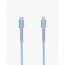 Cable FRESH N REBEL Usb-c / Lightning 2M Azul (2CLC201VB)
