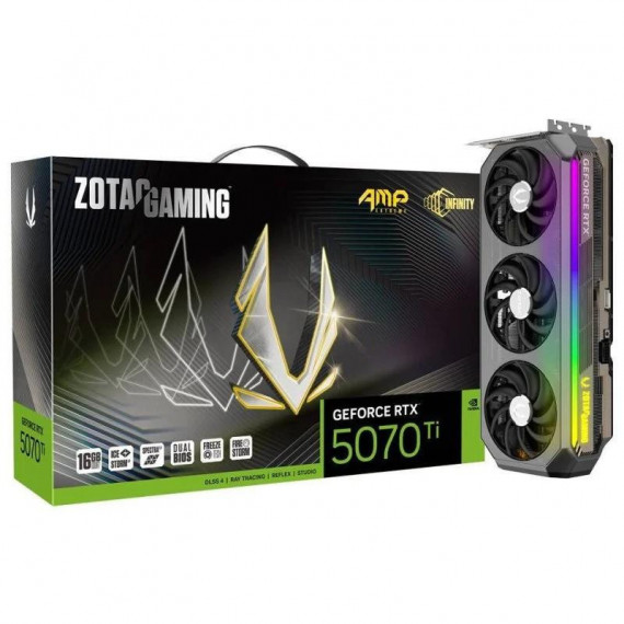 ZOTAC Gaming Geforce Rtx 5070 Ti Amp Extreme Infinity 3X 16GB GDDR7