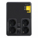 Sai APC Bvx 1200VA 650W 4XSCHUKO Negra (BVX1200LI-GR)