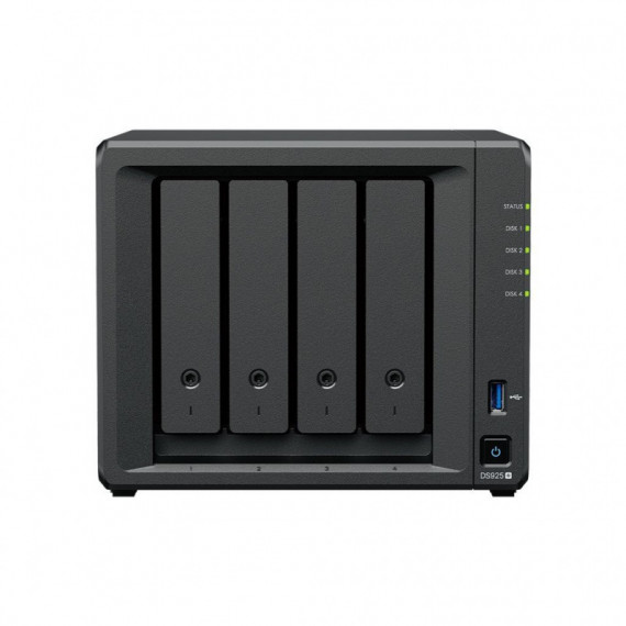 Caja Nas SYNOLOGY V1500B 4GB 2.5 Gbe Negro (DS925+)
