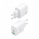 Cargador de Pared AISENS 45W Usb-a Usb-c Blanco (A110-0971)