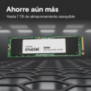 Ssd CRUCIAL E100 480GB M.2 Nvme Pcie 4.0 (CT480E100SSD8)