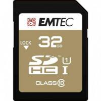 EMTEC Tarjeta de Memoria Sdhc 32GB Uhs-i U1 Elite Gold