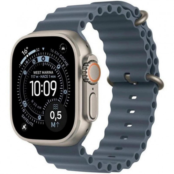 Apple Watch Ultra 2 GPS + Cellular 49MM Titanio Natural con Correa Azul Océano  APPLE