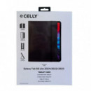 Funda CELLY para Tablet Galaxy Tab S6 Lite 2024/2022/2020 Negra (BOOKBAND13)