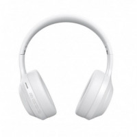 Auriculares CELLY Circumaurales con Micrófono Integrado Inalámbricos Usb-c Blancos (wavebeatwh)
