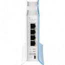 Router MIKROTIK 2.4GHZ 4XRJ45 USB 2.0 con 2 Antenas Internas (RB941-2ND-TC)