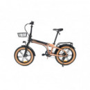 Bicicleta Eléctrica YOUIN Fat E-bike Dallas 20" 250W Cobre (BK1650)